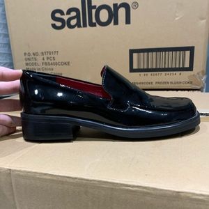 Patent Leather Black Loafers